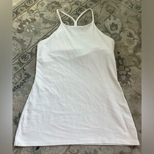 LULULEMON sun setter tank in white